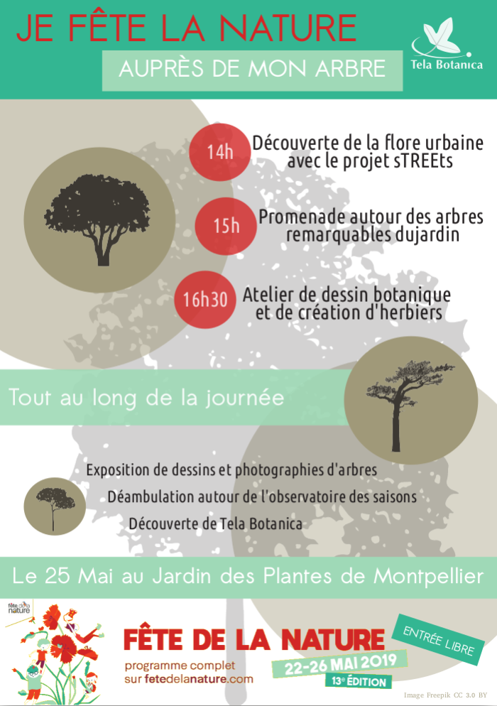 Affiche fête de la nature