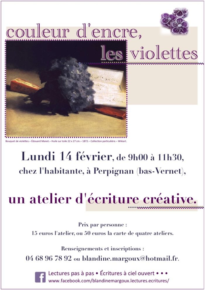Violettes - 14 février 2022 - Perpignan - A4