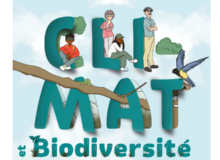 Titre de l'exposition Climat et Biodiversité, c'est chaud