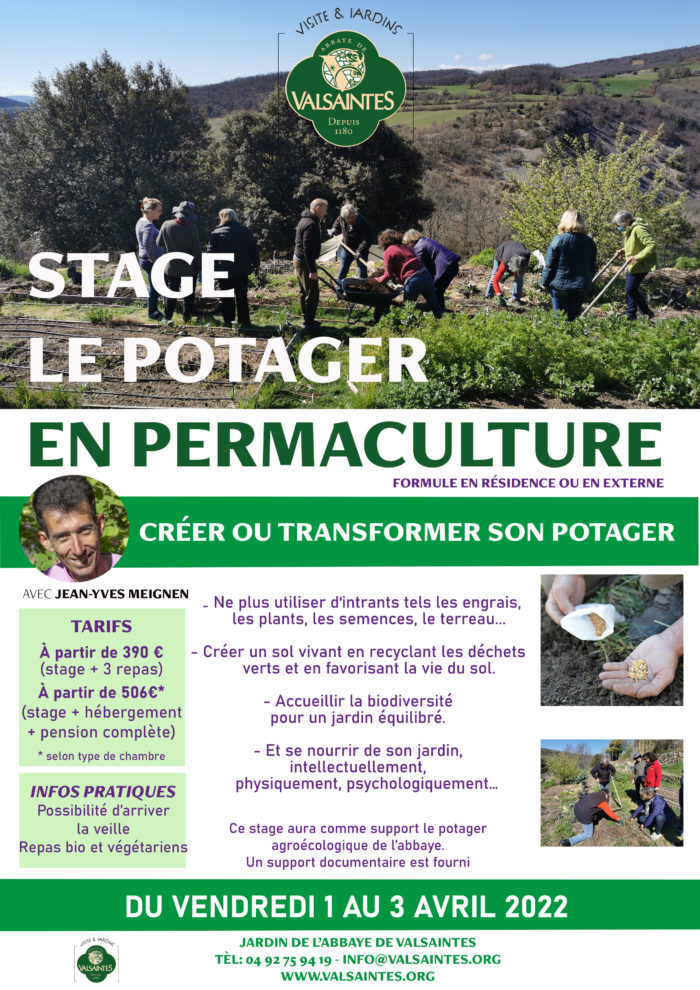 Affiche-stage-potager-permaculture-valsaintes-avril2022