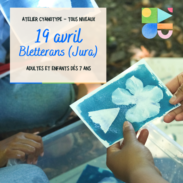 19 avril atelier cyanotype Bletterans 1