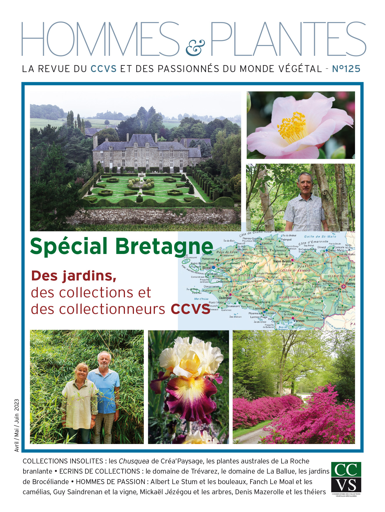Hommes et Plantes N° 125 Spécial Bretagne – Tela Botanica