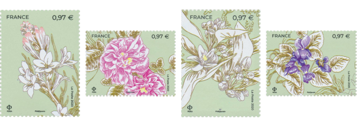 Quiz Timbres Fleurs de Grasse et de Méditerranée