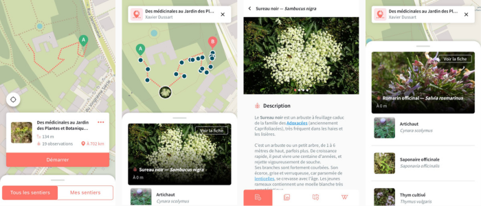 Sentier Smart'Flore au Jardin des plantes de Caen CC BY-SA Tela Botanica